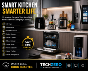 How to Use Technology and Modern Gadgets to Minimize Kitchen Work Kitchen