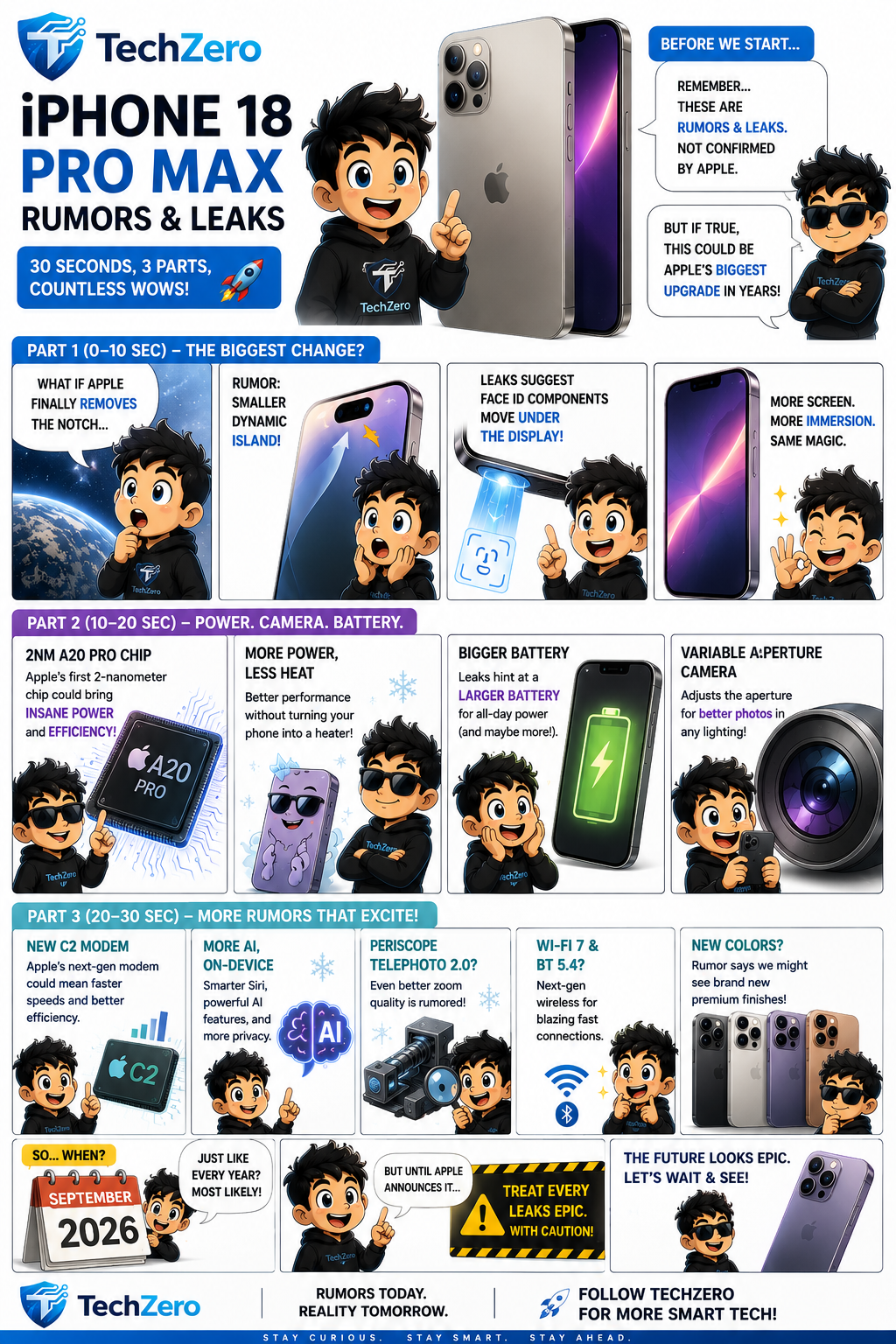 iPhone 18 Pro Max Rumor Comic Recap