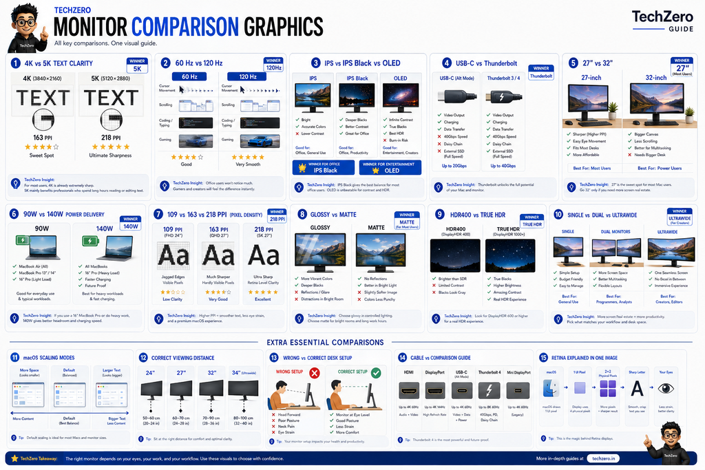 4k monitors for macbook