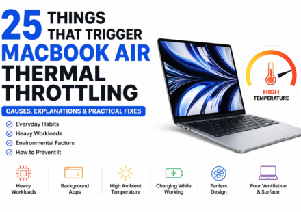 MacBook Air thermal throttling explained