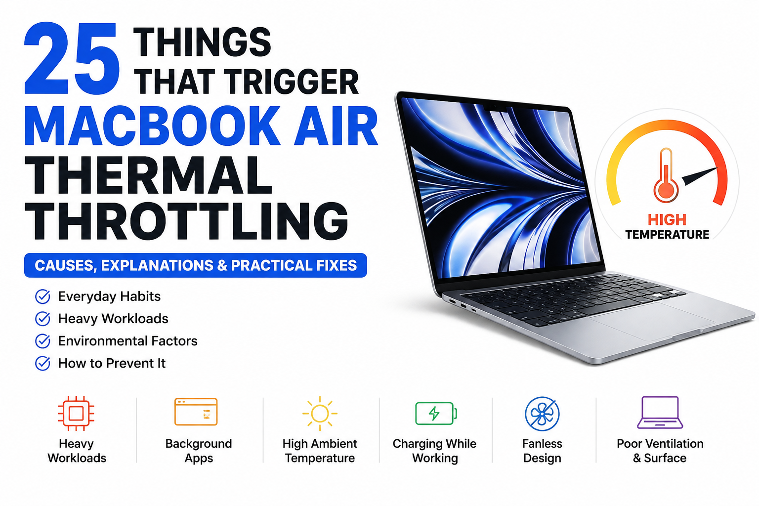 MacBook Air thermal throttling explained